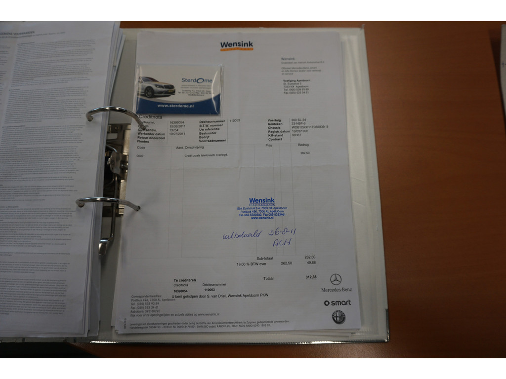 Mercedes-Benz SL-Klasse 300 SL-24 Automatische Airco l Memory l Alarm l Automatische antenne l Windschot l Stoelverwarming l 5 Traps automaat l 31956945-105.jpg | Sterdome B.V.