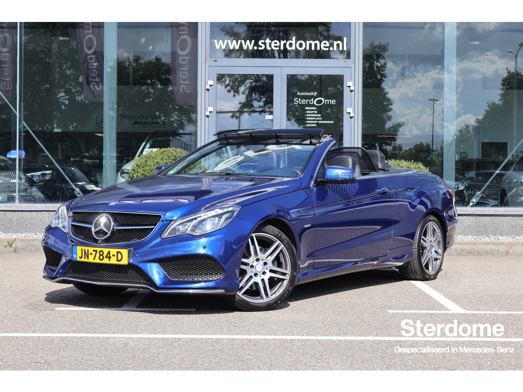 Mercedes-Benz E-Klasse Cabrio 200 Ambition Sport Edition l AMG line l Smartphone integratie l 360 gr Camera l Airscarf en Aircap l Harman Kardon l Mult 52415925-0.jpg | Sterdome B.V.