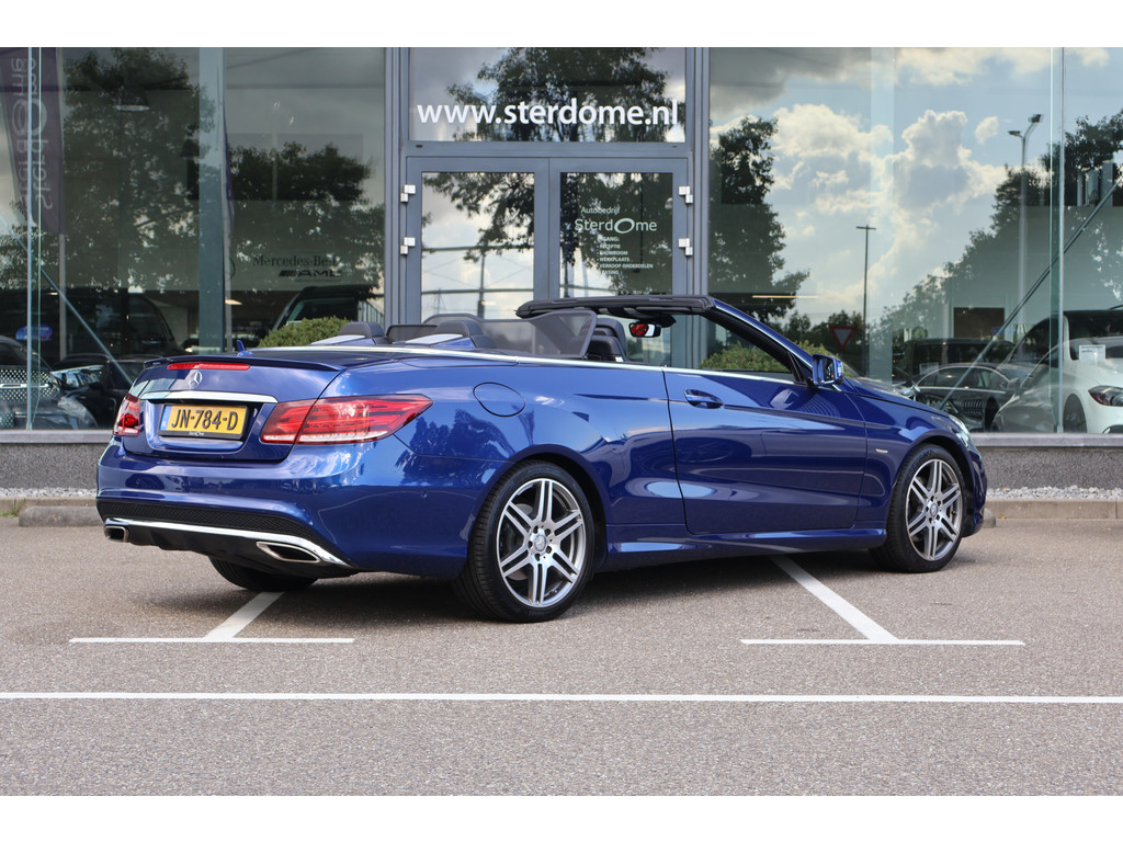 Mercedes-Benz E-Klasse Cabrio 200 Ambition Sport Edition l AMG line l Smartphone integratie l 360 gr Camera l Airscarf en Aircap l Harman Kardon l Mult 52415925-3.jpg | Sterdome B.V.